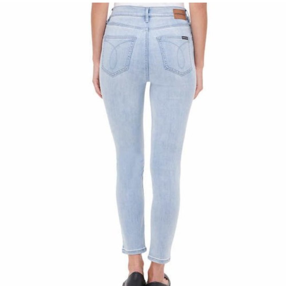 NEW CK Calvin Klein Button Fly Jeans 10.5" Front rise - Picture 3 of 6